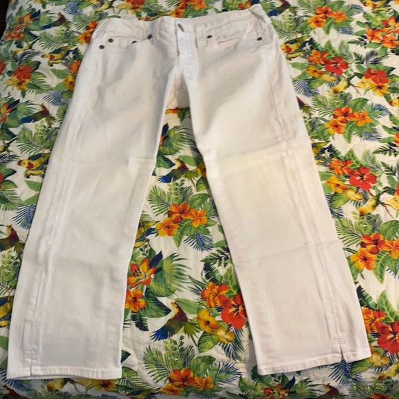 True Religion White Jeans - Picture 1 of 5